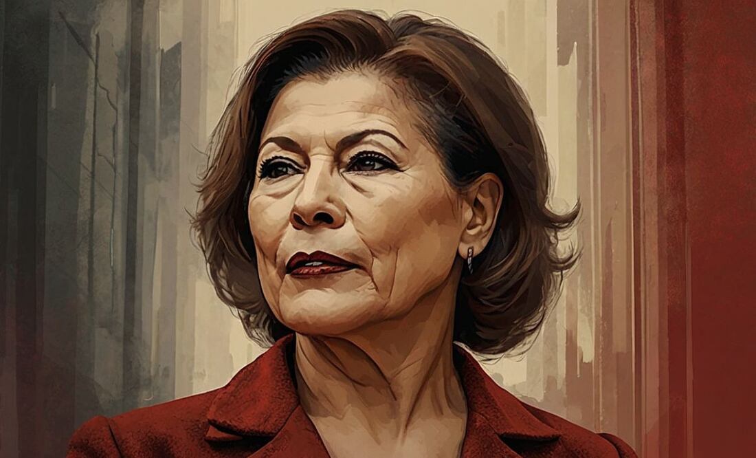 Isabel Miranda de Wallace fue una activista que no estuvo exenta de controversias. Ilustración: Generado con inteligencia artificial.