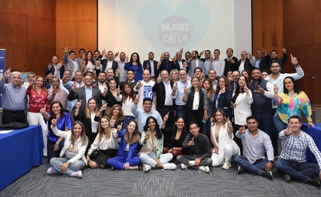 PAN lanza estrategia "Mejores a la calle". Foto: Acción Nacional