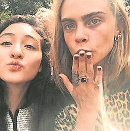 Fans descubren a Delevingne