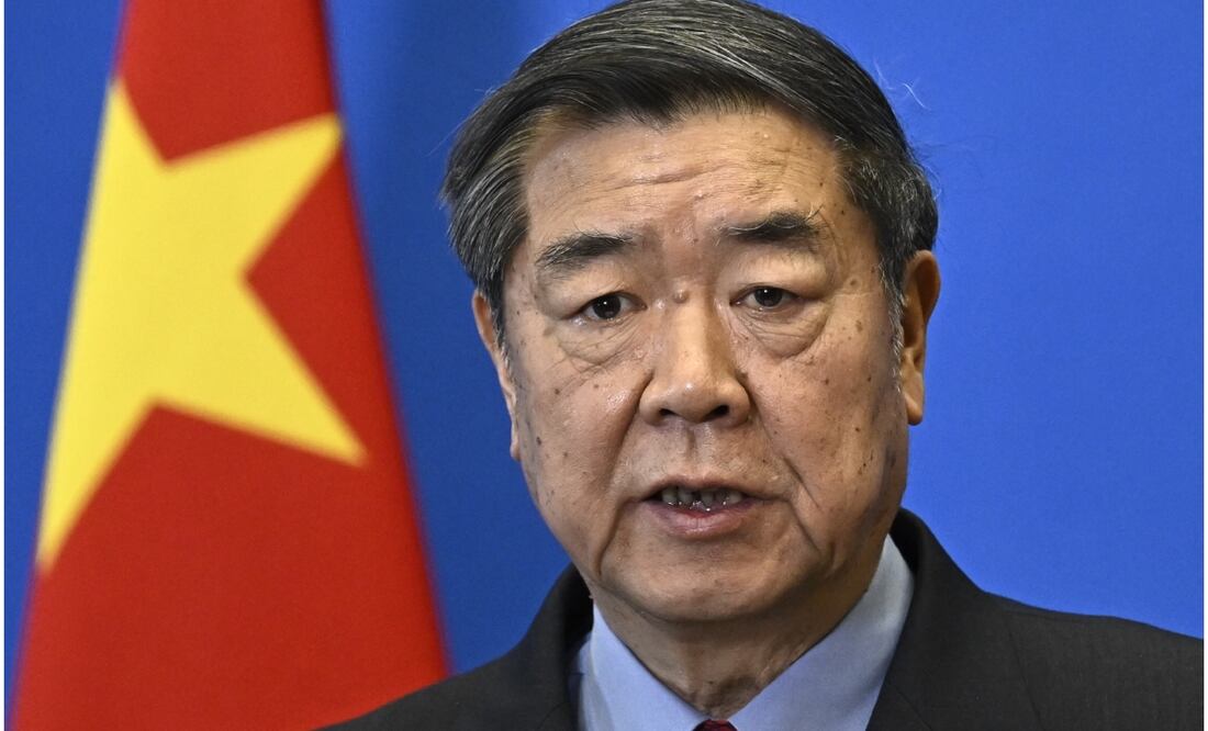 El vice primer ministro de la República Popular China (RPC), He Lifeng. Foto: AFP