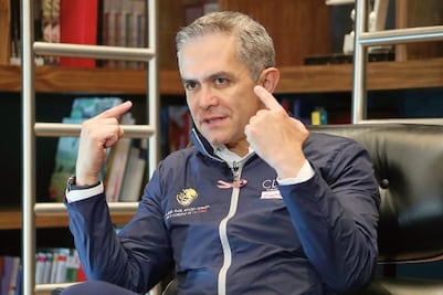 Mancera: sismo no me quita aspiración a 2018