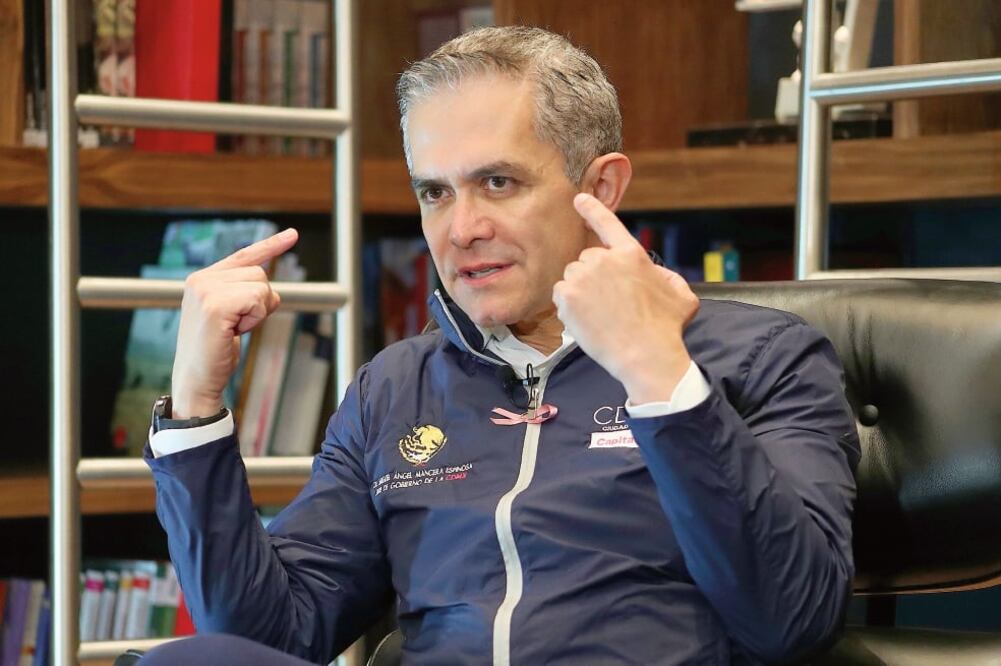 Miguel Ángel Mancera Espinosa, jefe de Gobierno de la Ciudad de México. (ARIEL OJEDA. EL UNIVERSAL)