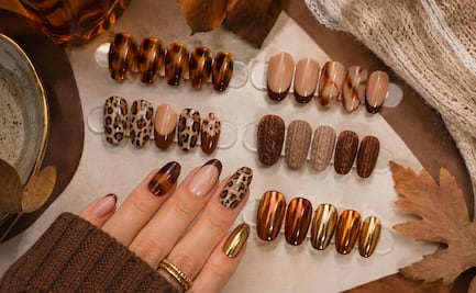Inspo de diseños de uñas para lucir en otoño 2026