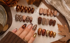 Inspo de diseños de uñas para lucir en otoño 2026