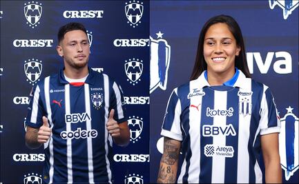 Lucas Ocampos y Marcela Restrepo fueron presentados como refuerzos del Monterrey