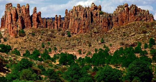 Viaja y escucha los sonidos de Sierra de Órganos
