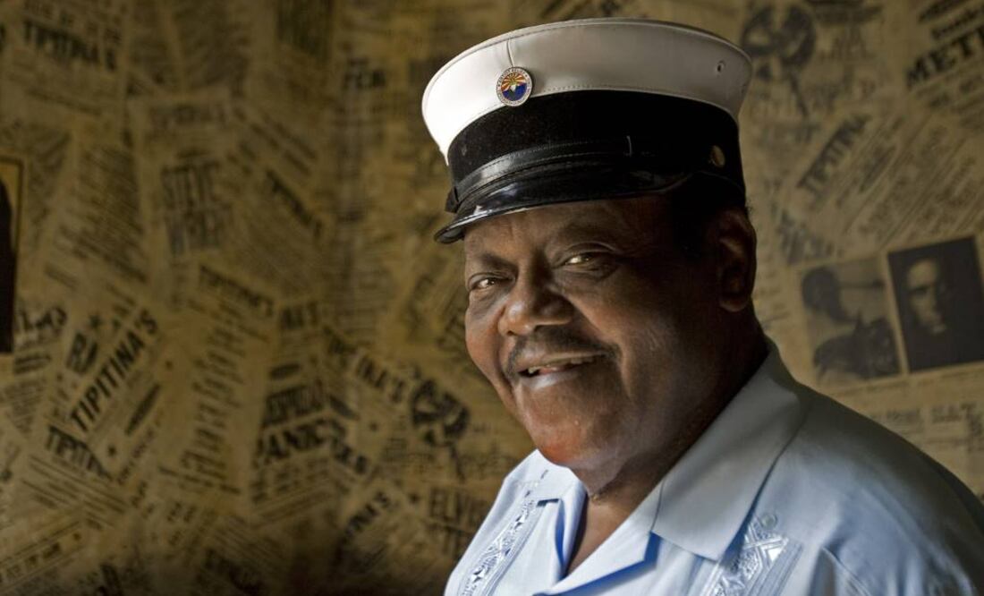 Muere Fats Domino, pionero del rock and roll