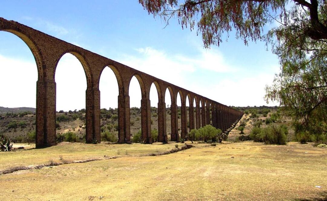 El Acueducto del Padre Tembleque está considerado como la obra de ingeniería hidráulica más importante construida durante el Virreinato. FOTO: Archivo / EL UNIVERSAL