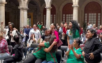 Video. Así Sheinbaum celebró los goles de México vs Arabia Saudita