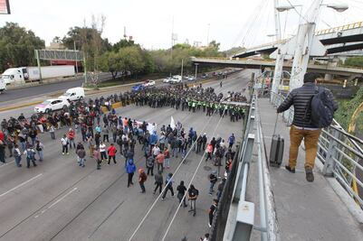 Callejón sin salida con policías federales