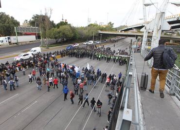 Callejón sin salida con policías federales