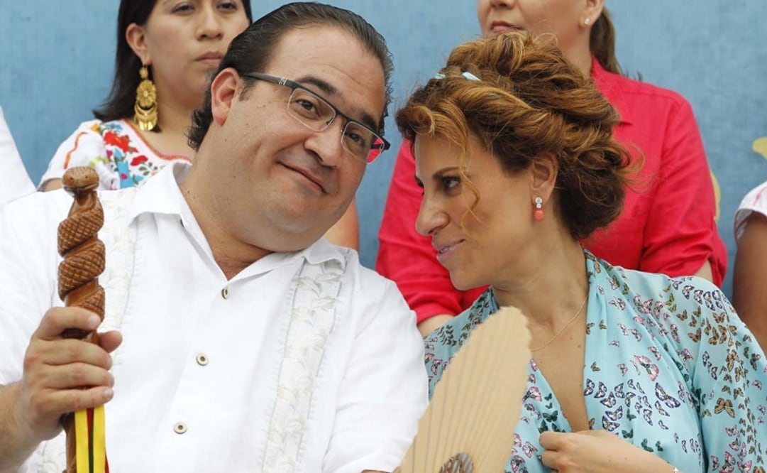Karime Macías, the wife of the former Veracruz governor Javier Duarte, fled to London after she was accused of embezzlement - Photo: Ariel Ojeda/EL UNIVERSAL