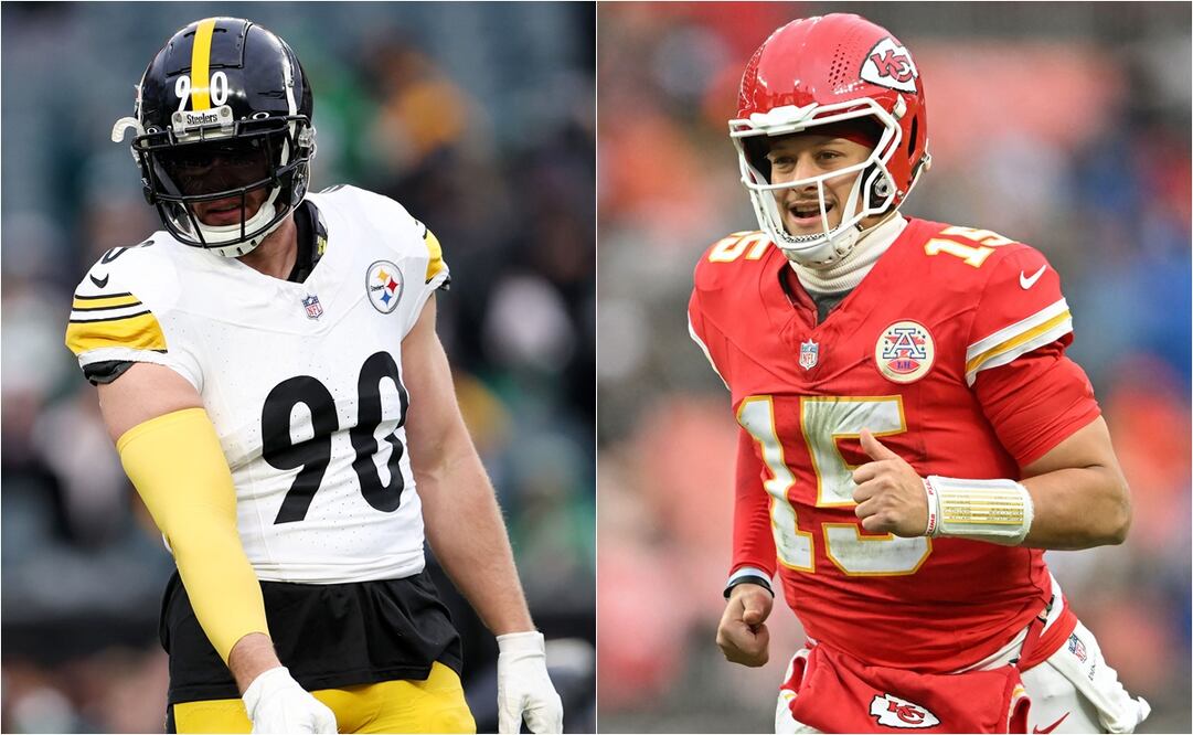 TJ Watt y Patrick Mahomes serán claves en sus equipos. FOTO: ESPECIAL