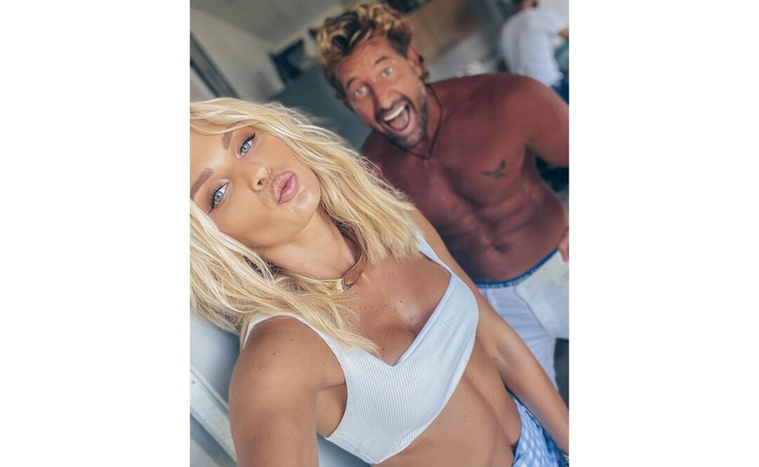 Gabriel Soto e Irina Baeva. Foto: Instagram 