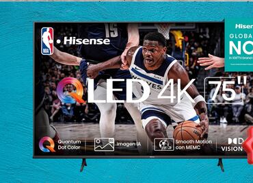 Pantalla Hisense QLED 75” 4K con 47% menos: un descuentazo que llegó antes que los Prime Days de Amazon