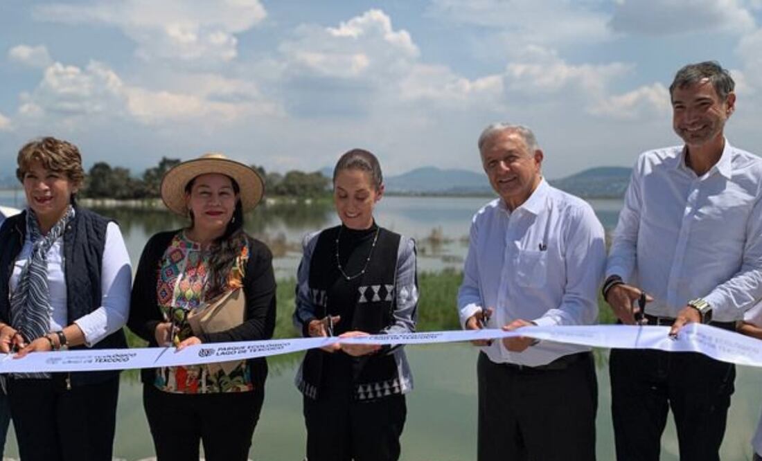 El parque fue inaugurado por el presidente Andrés Manuel López Obrador y la presidenta electa, Claudia Sheinbaum. Foto: Especial