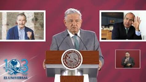 AMLO aclara que Calderón tiene doce soldados y Fox cinco