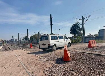 Paran, otra vez, trabajos del Tren México-AIFA