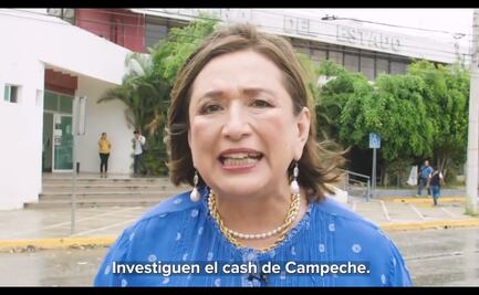 Xóchitl Gálvez presenta denuncias por videoescándalo que involucra a funcionarios de Campeche
