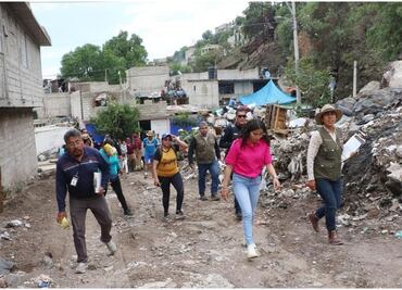 Clausuran basurero clandestino y rescatan a dos caballos en Chimalhuacán