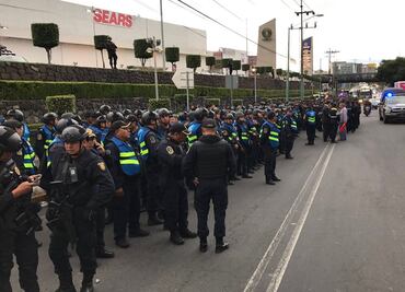 Despliegan operativo Mega en cuatro delegaciones de CDMX