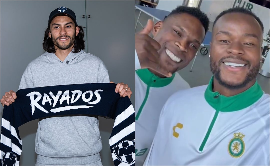 Conoce cuáles son las cinco mejores incorporaciones rumbo al Clausura 2026 de la Liga MX / FOTOS: @Rayados y @clubleonfc