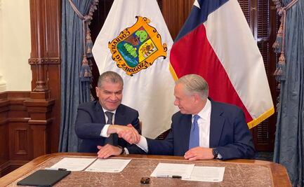 Coahuila y Texas acuerdan reforzar el combate al tráfico de drogas e indocumentados 