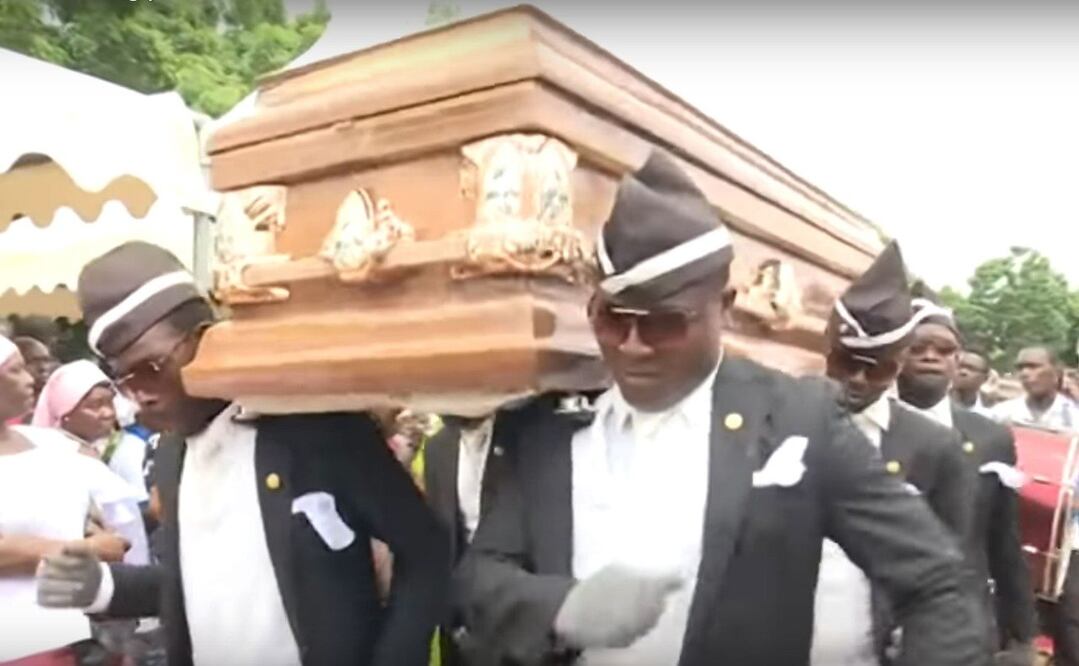 En redes sociales, usuarios popularizaron el meme de “los negros con ataúd”