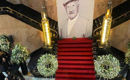 “Macario, Macario, ra ra ra”; dan último adiós a Ignacio López Tarso en Bellas Artes 