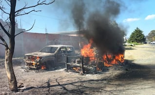 CJNG ataca a policías municipales de Epitacio Huerta, Michoacán; hay tres elementos lesionados y dos delincuentes abatidos