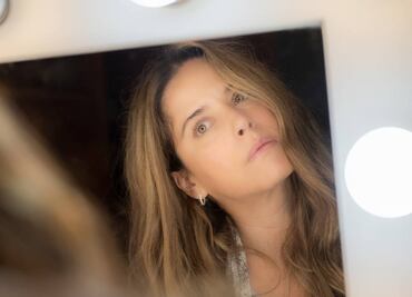 Ana Claudia Talancón y Erick Elías, testigos de la producción virtual en la cinta "Cuando duerme conmigo"