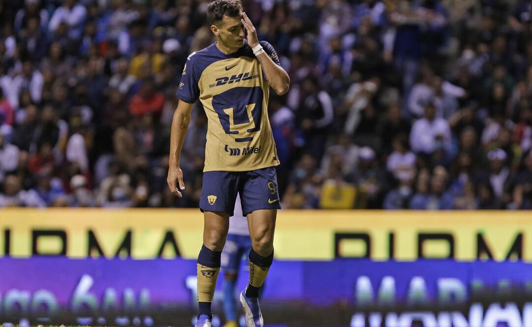 El delantero de Pumas no tuvo su mejor temporada / Foto: Imago7