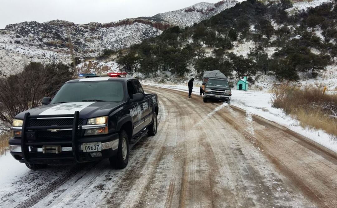 PF resguarda carreteras del Norte por nevadas