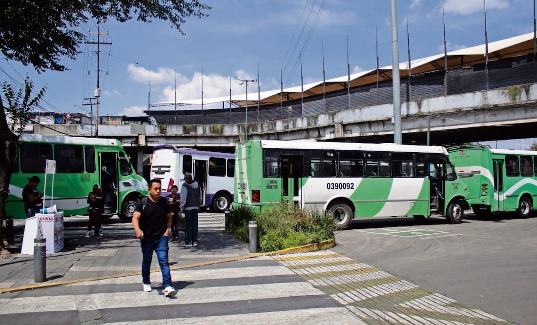 Realizan operativos en inmediaciones y alrededores del CETRAM Huipulco. Foto: Especial.