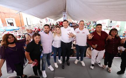 Alejandro Armenta hace compromiso con líderes de los 14 barrios de la capital de Puebla para impulsar el turismo y la seguridad