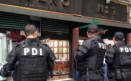 Aseguran 186 piezas en nuevo operativo en joyerías del Centro