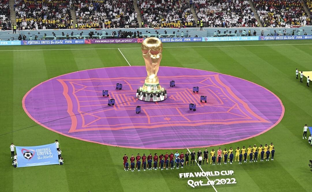 La inauguración entre Qatar y Senegal / Foto: AP