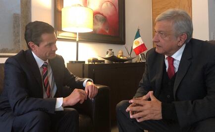 Afinan AMLO y Peña transmisión de poder