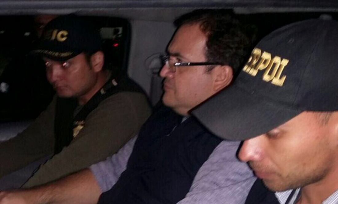 La Policía Nacional Civil de Guatemala confirmó la captura del ex gobernador de Veracruz, Javier Duarte de Ochoa. Foto: Cuartoscuro.com