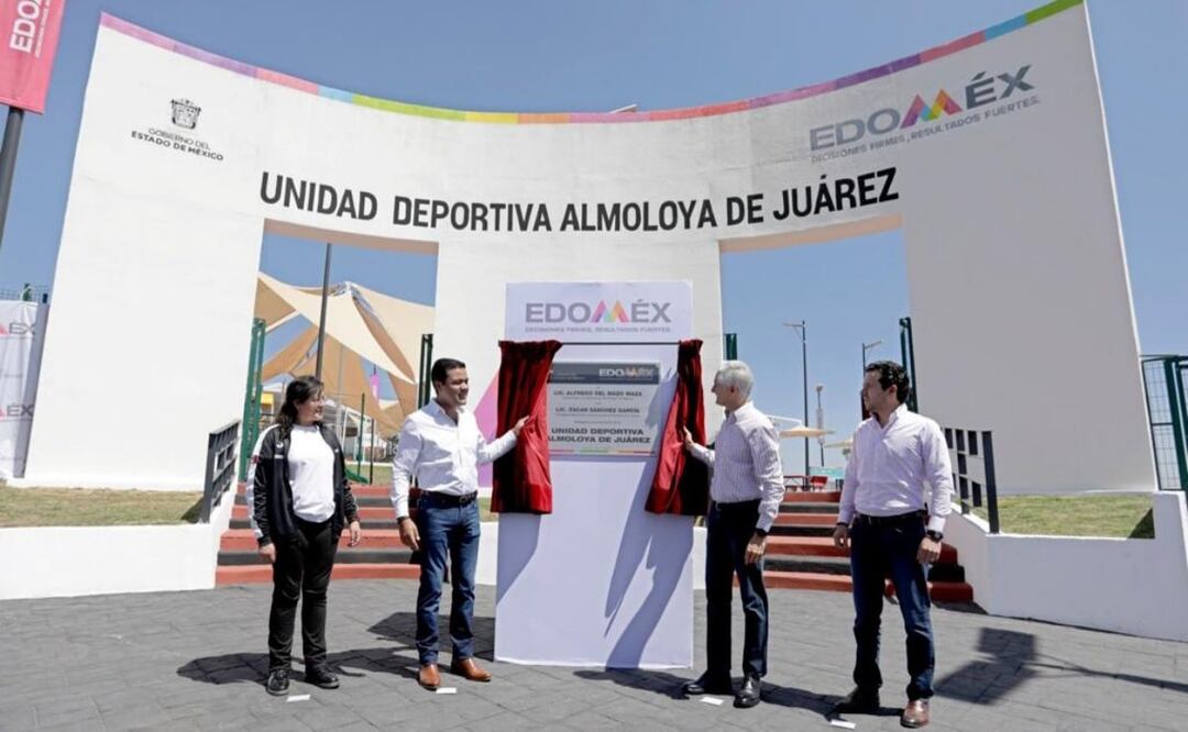 La construcción de esta Unidad Deportiva, beneficiará a más de 45 mil personas de diversas comunidades. Foto: Especial