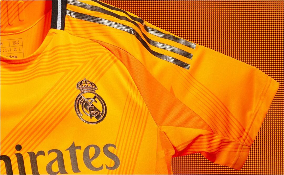 El Real Madrid usará el color naranja en su segundo uniforme - Foto: @realmadrid (X)
