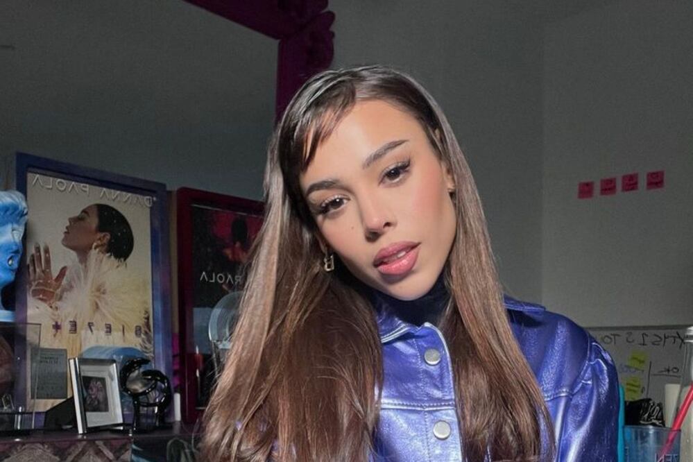 Danna Paola lució su cabello con joyería de Pandora. Foto: Instagram @dannapaola