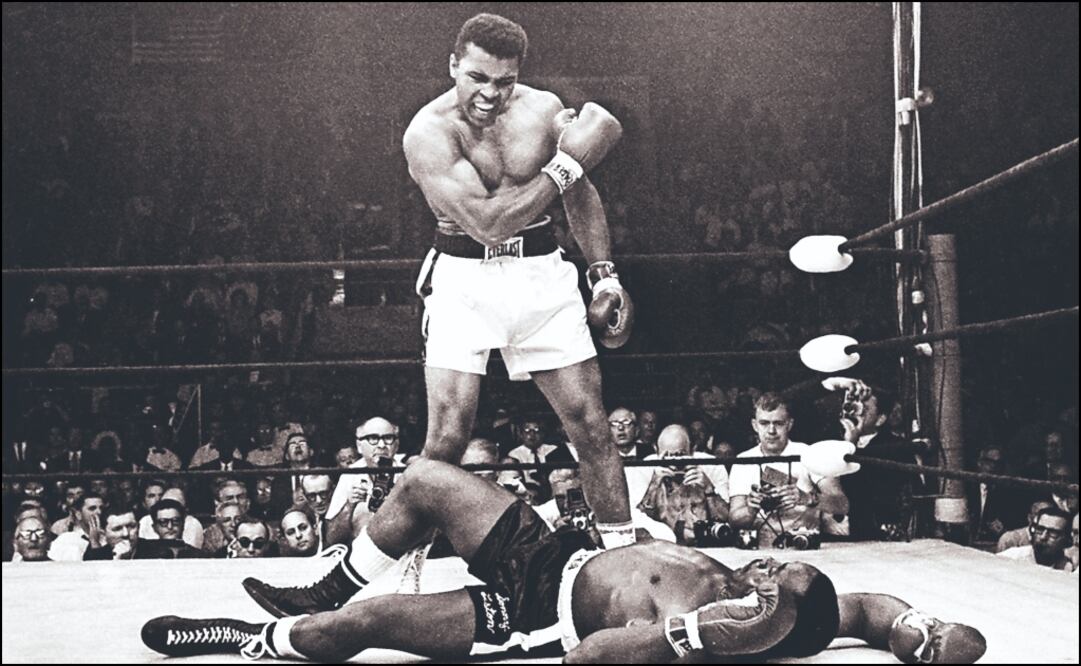 Muhammad Ali vs Sonny Liston. Foto: AP