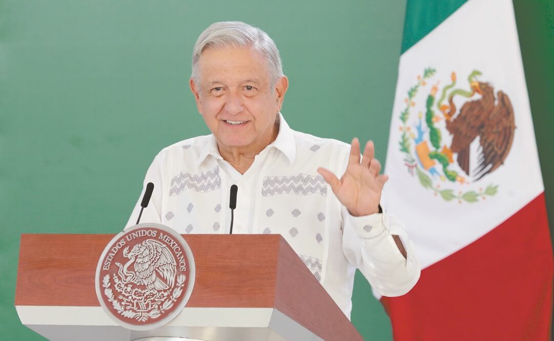 El presidente de México, Andrés Manuel López Obrador, ayer durante una rueda de prensa en Acapulco, Guerrero. Foto: Presidencia