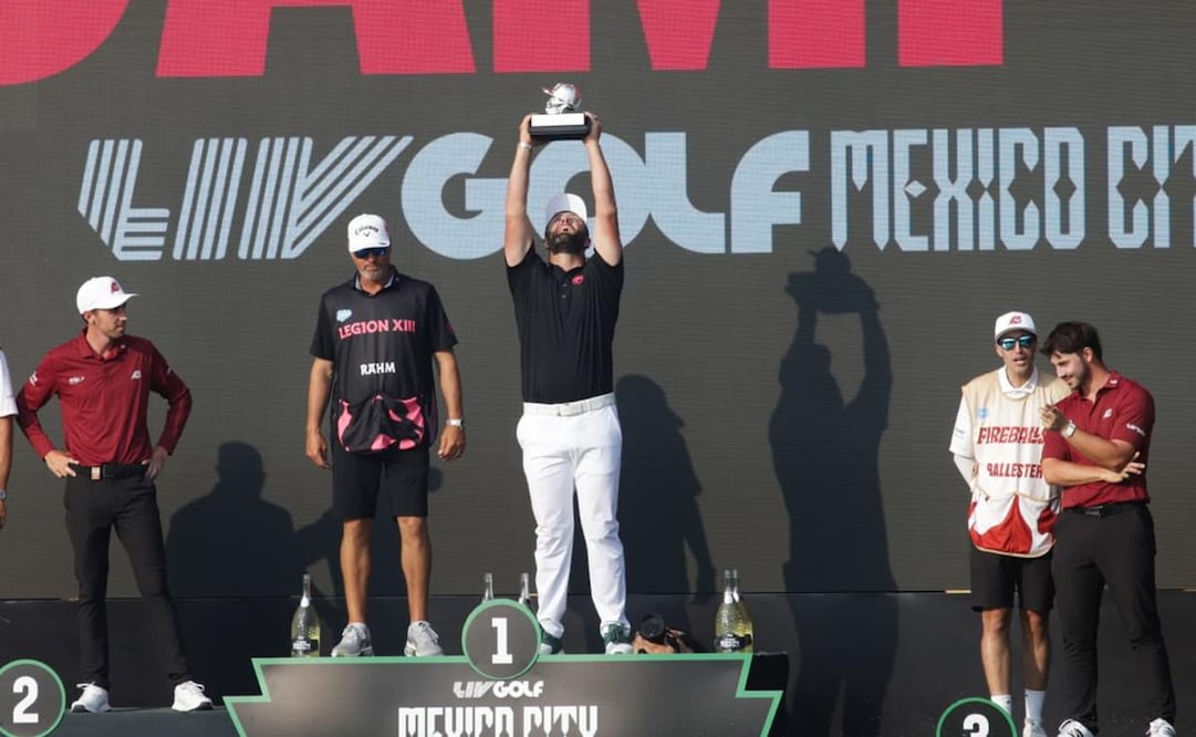 Jon Rahm campeón del LIV Golf Mexico City / Foto: Carlos Mejía-EL UNIVERSAL