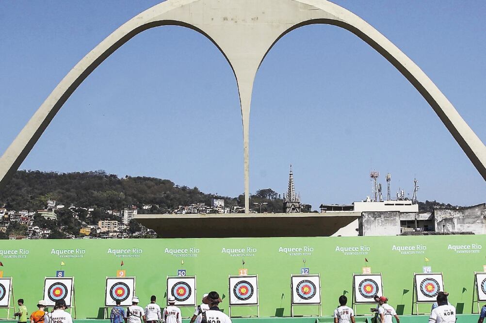La arquería y maratón, en la sede del tradicional desfile (ARCHIVO. EL UNIVERSAL)
