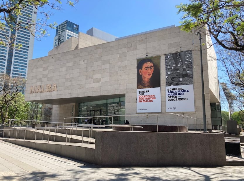 Fachada del MALBA. Crédito: MALBA