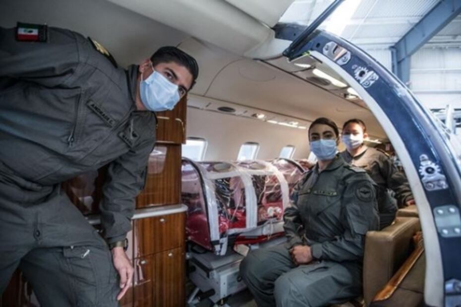 Mexico’s air ambulances soar into the sky to help patients with COVID-19