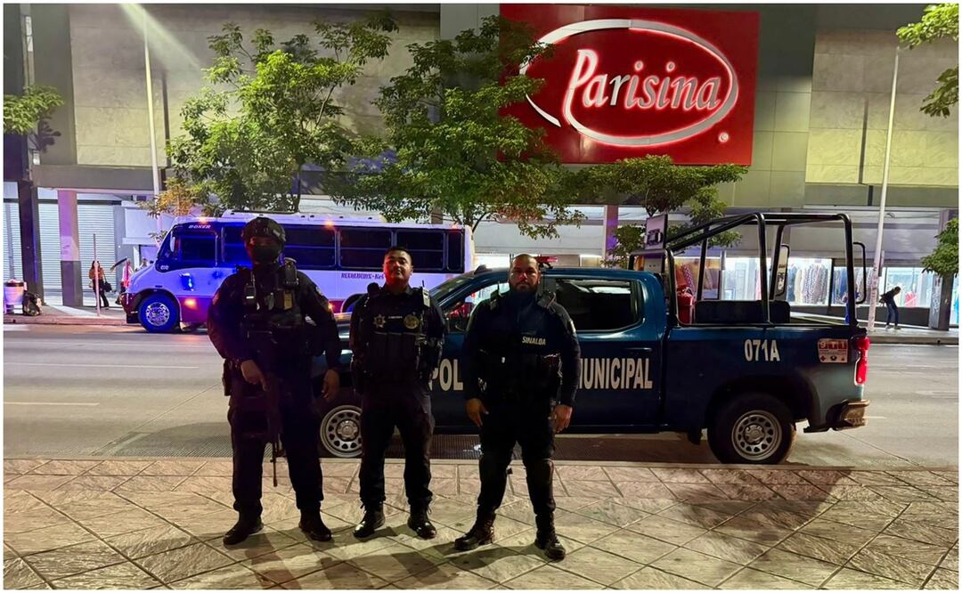 Despliegan operativo de vigilancia en Culiacán, Sinaloa ante el aumento de saqueos y robos (2/10/2024). Foto: Especial
