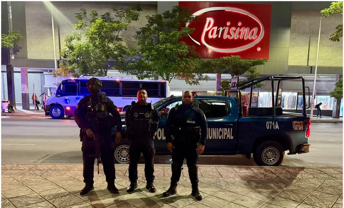 Despliegan operativo de vigilancia en Culiacán, Sinaloa ante el aumento de saqueos y robos (2/10/2024). Foto: Especial